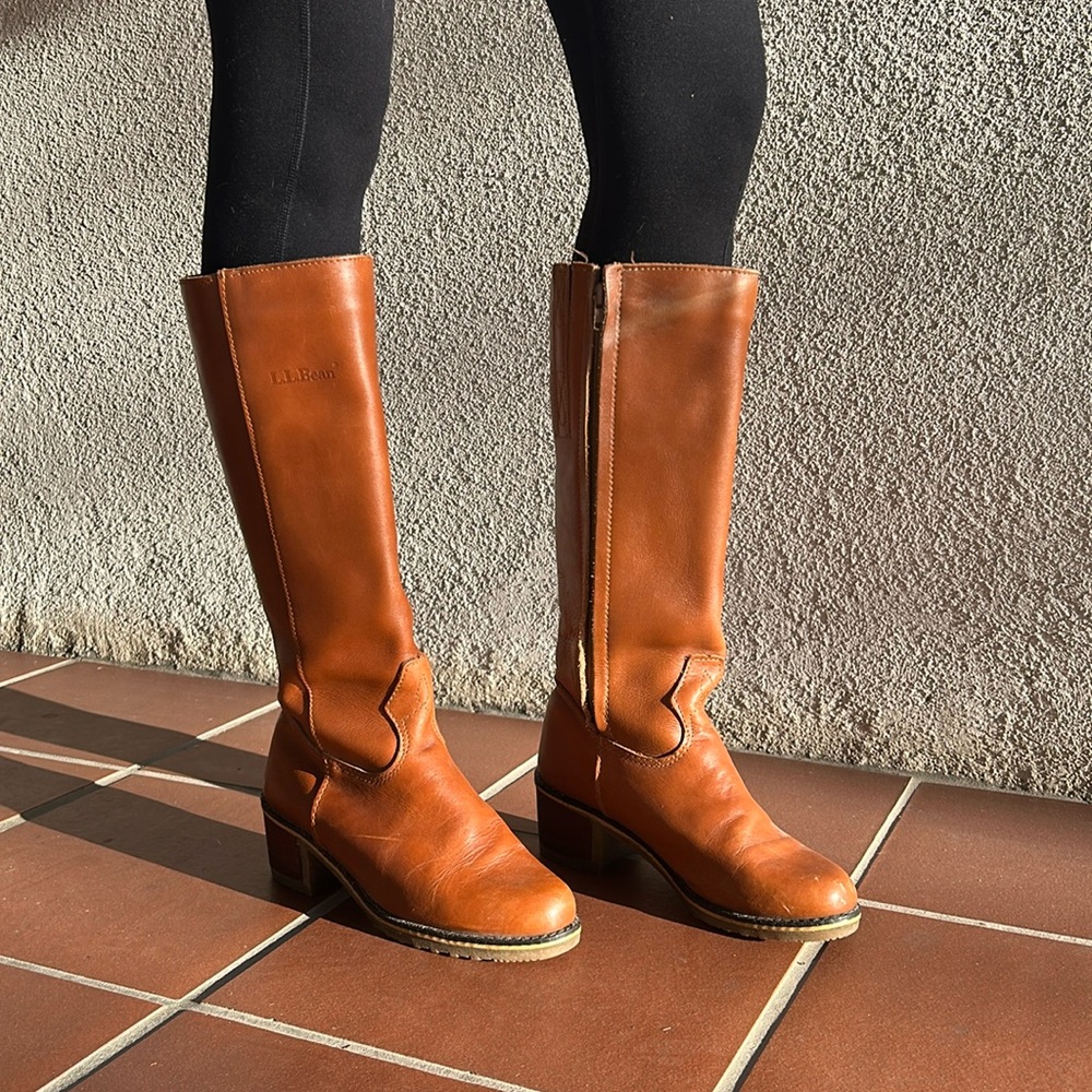 SIZE 8 / Riding Boots / L.L Bean / Fleece interior